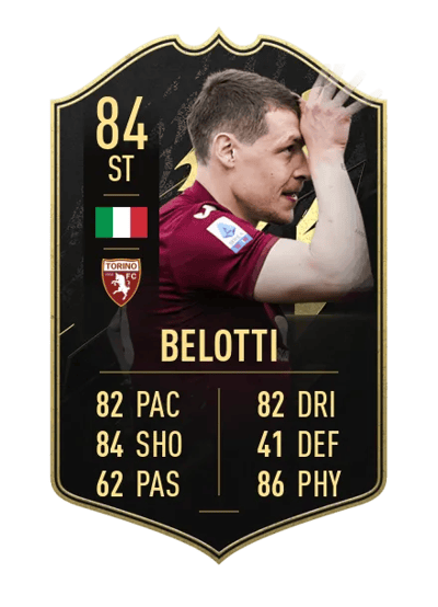 Andrea Belotti Team of the Week 84 OVR