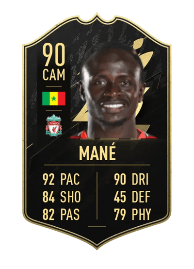 Sadio Mané Team of the Week 90 OVR