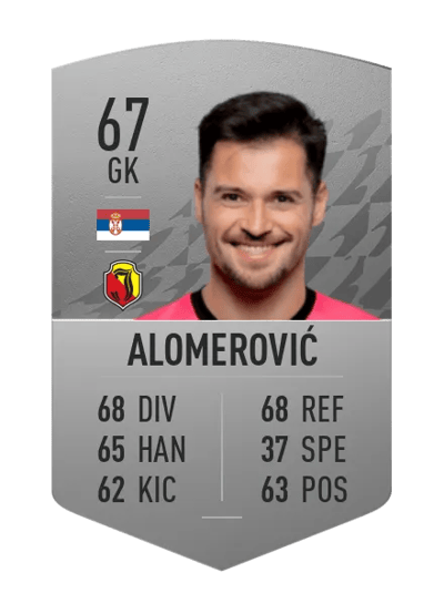 Zlatan Alomerović Common 67 OVR