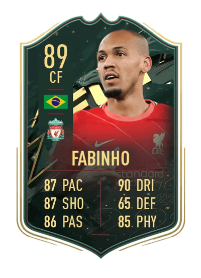 Fabinho WINTER WILDCARDS 89 OVR