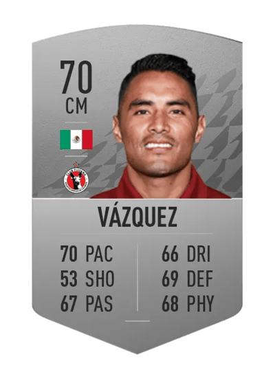 José Juan Vázquez Common 70 OVR