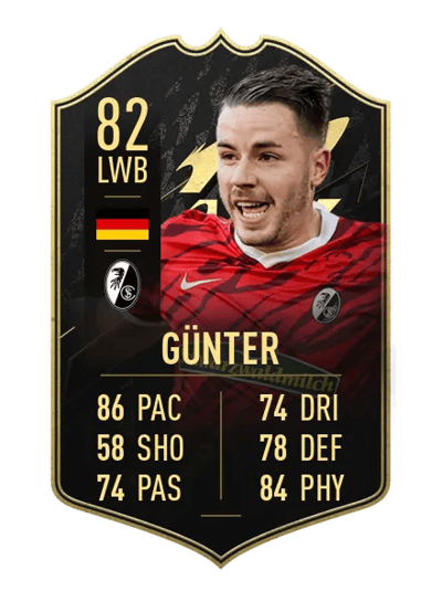 Christian Günter Team of the Week 82 OVR