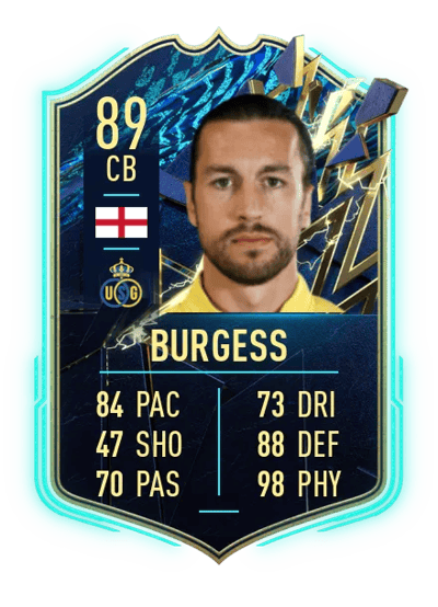 Christian Burgess Team of the Season 89 OVR