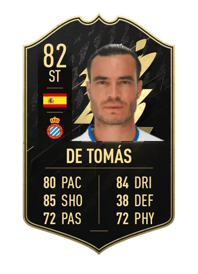 De Tomás Team of the Week 82 OVR