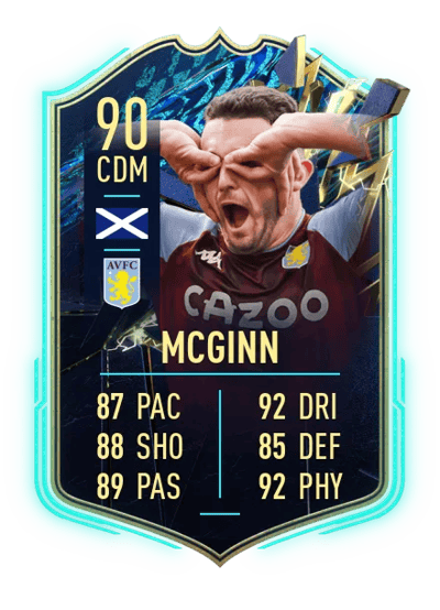 John McGinn Team of the Season 90 OVR