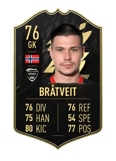 Per Kristian Bråtveit Team of the Week 76 OVR