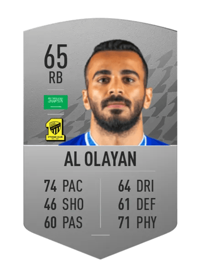 Madallah Al Olayan Common 65 OVR