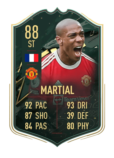 Anthony Martial WINTER WILDCARDS 88 OVR