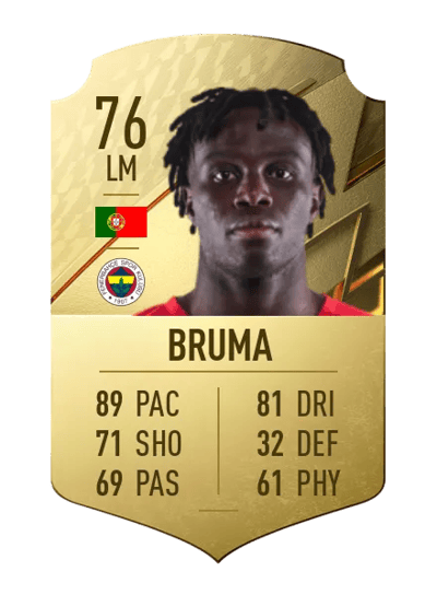 Bruma Rare 76 OVR