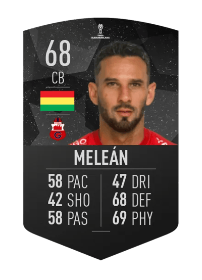 Alejandro Meleán CONMEBOL SUDAMERICANA 68 OVR