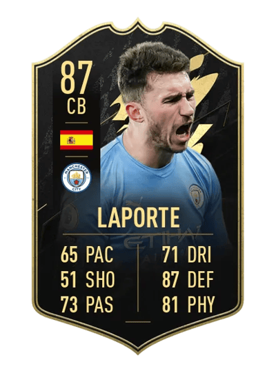 Aymeric Laporte Team of the Week 87 OVR