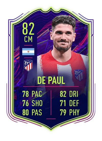 Rodrigo Javier De Paul Ones to Watch 82 OVR