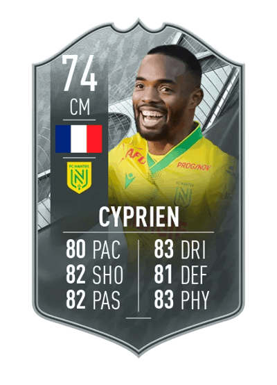 Wylan Cyprien SILVER STARS 74 OVR
