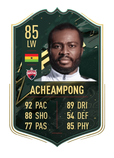 Frank Acheampong WINTER WILDCARDS 85 OVR