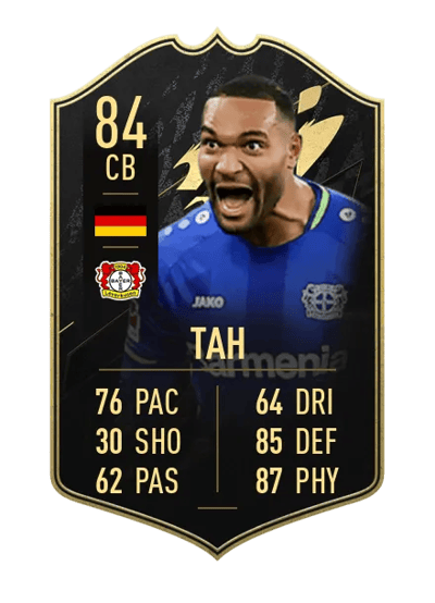 Jonathan Tah Team of the Week 84 OVR