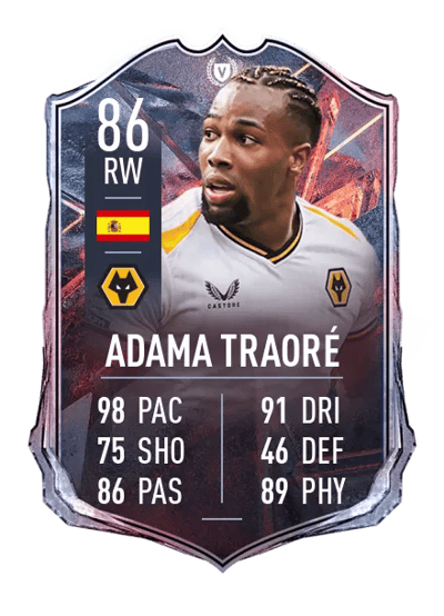 Adama Traoré FUT VERSUS FIRE 86 OVR