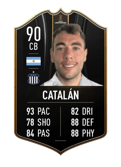 Matías Catalán CONMEBOL Libertadores TOTGS 90 OVR