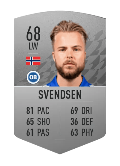 Sander Svendsen Common 68 OVR
