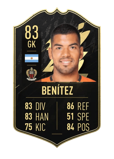 Walter Benítez Team of the Week 83 OVR
