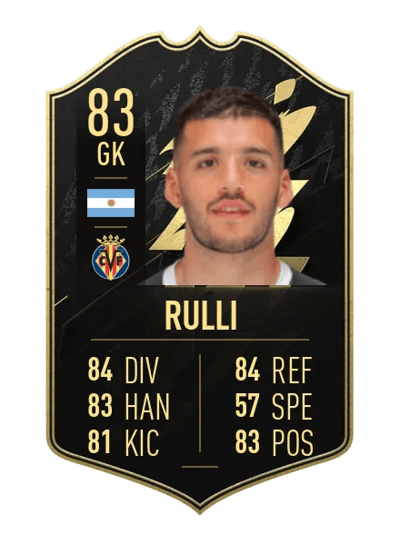 Gerónimo Rulli Team of the Week 83 OVR