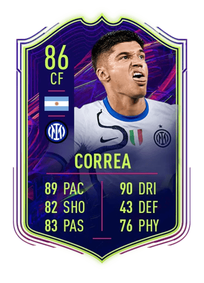 Joaquín Correa Ones to Watch 86 OVR