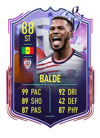 Keita Baldé Fantasy FUT Upgrade 88 OVR