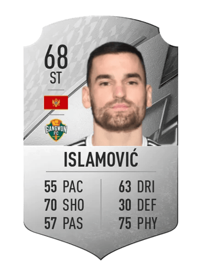 Dino Islamović Rare 68 OVR