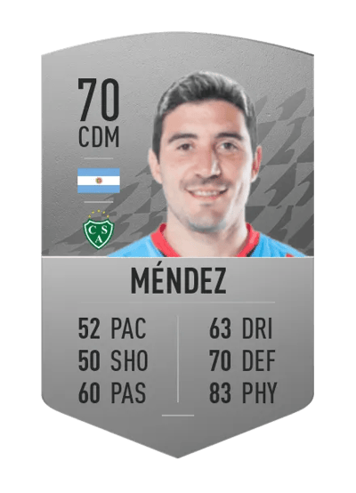 Emiliano Méndez Common 70 OVR
