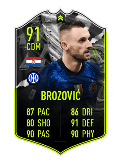 Marcelo Brozović SHOWDOWN PLUS 91 OVR