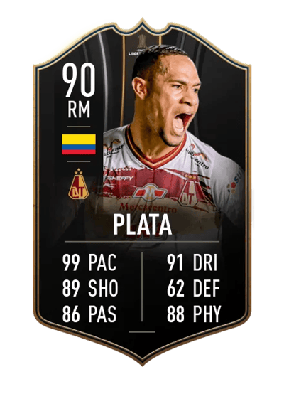 Anderson Plata CONMEBOL Libertadores TOTGS 90 OVR