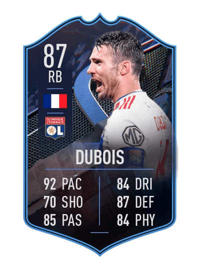 Léo Dubois FUT CAPTAINS 87 OVR
