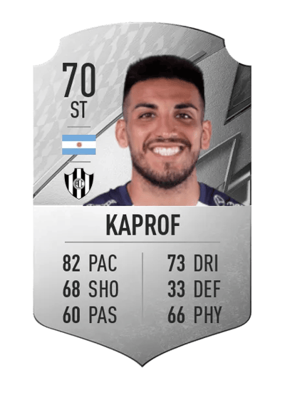 Juan Kaprof Rare 70 OVR