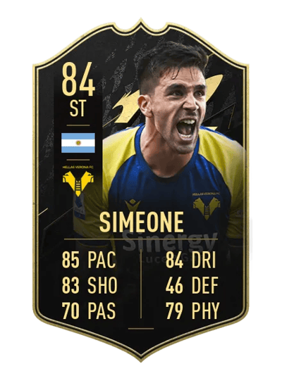 Giovanni Simeone Team of the Week 84 OVR