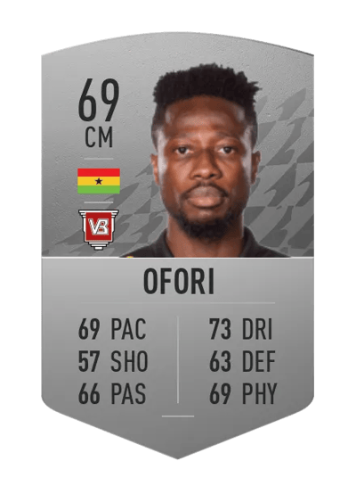 Ebenezer Ofori Common 69 OVR