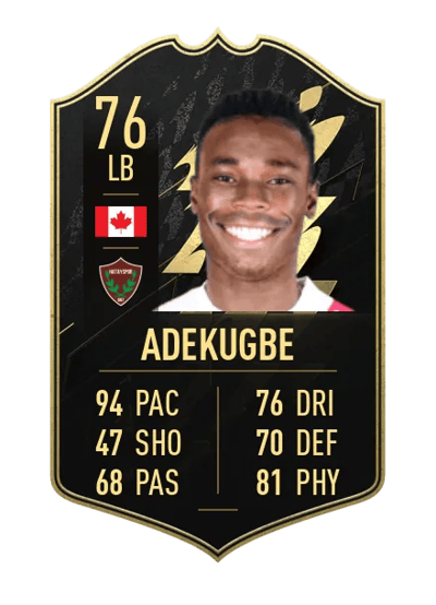 Sam Adekugbe Team of the Week 76 OVR