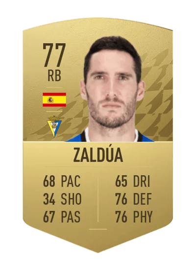 Zaldúa Common 77 OVR