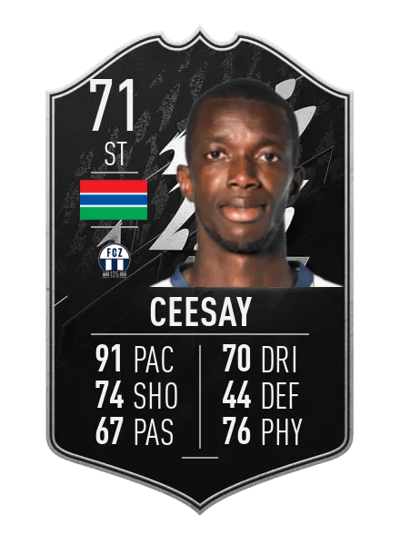 Assan Ceesay Team of the Week 71 OVR