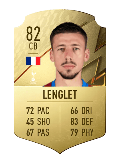 Clément Lenglet Rare 82 OVR