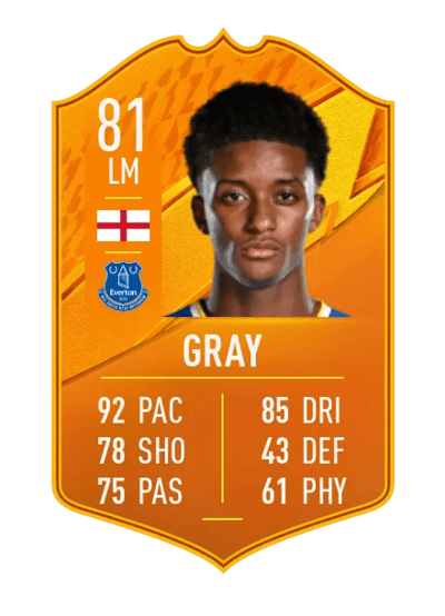 Demarai Gray Domestic Man of the Match 81 OVR
