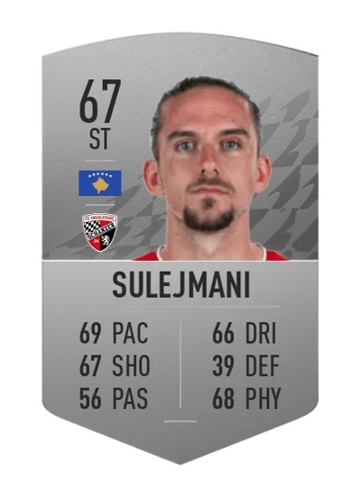 Valmir Sulejmani Common 67 OVR