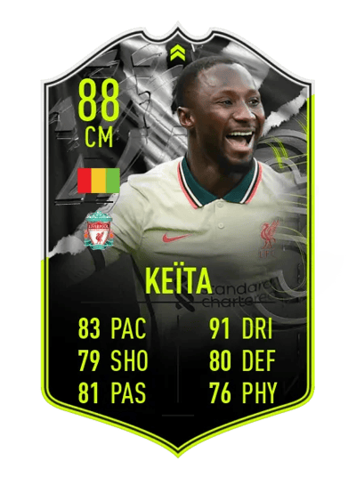 Naby Keïta SHOWDOWN PLUS 88 OVR