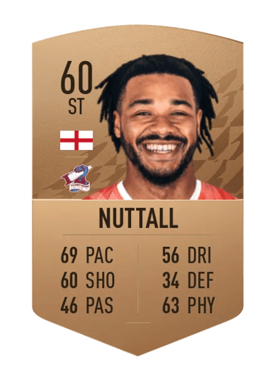 Joe Nuttall Common 60 OVR