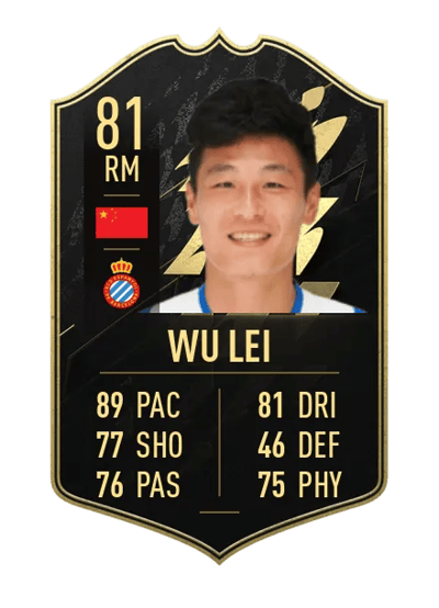 Wu Lei Team of the Week 81 OVR
