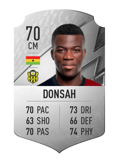 Godfred Donsah Rare 70 OVR