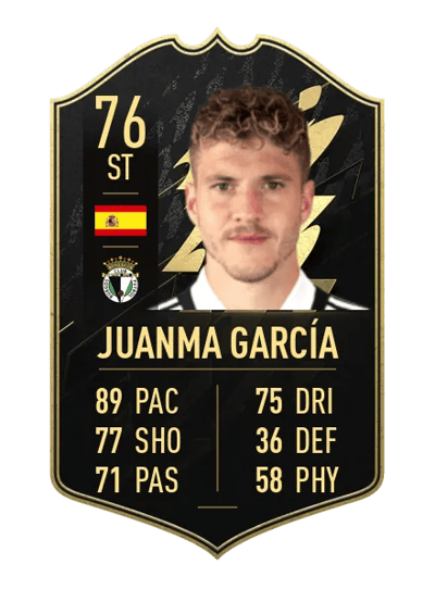 Juanma García Team of the Week 76 OVR