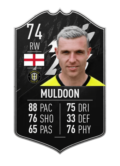 Jack Muldoon Team of the Week 74 OVR
