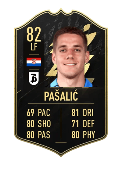 Mario Pašalić Team of the Week 82 OVR