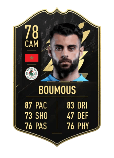 Hugo Boumous Team of the Week 78 OVR