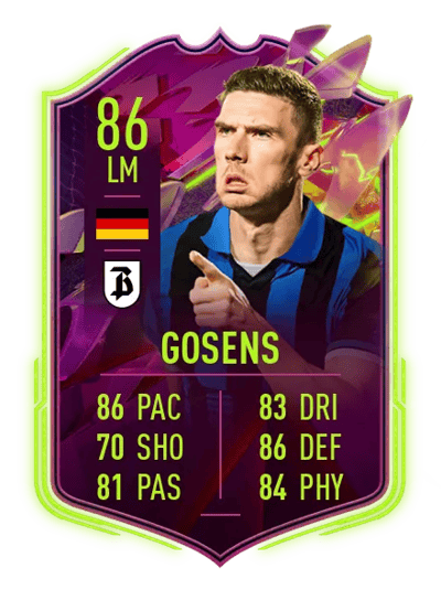 Robin Gosens RULEBREAKERS 86 OVR