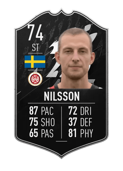Gustaf Nilsson Team of the Week 74 OVR